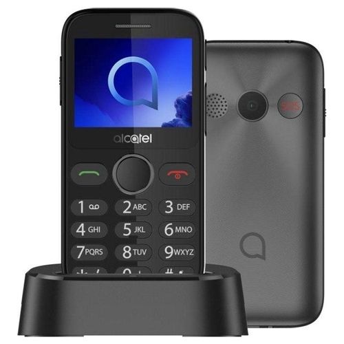Alcatel 2020X 2.4" 80gr Grigio Telefono per Anziani