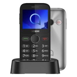 Alcatel 2020x Telefono Cellulare 2.4" Metallic Silver