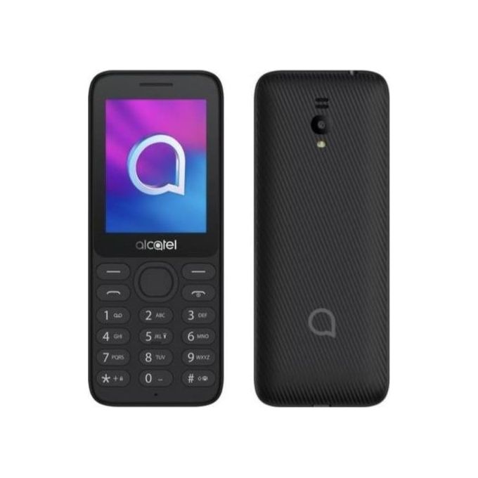 Alcatel 3080G Telefono Cellulare 4G Display 2.4" a Colori Bluetooth Fotocamera Volcano Black