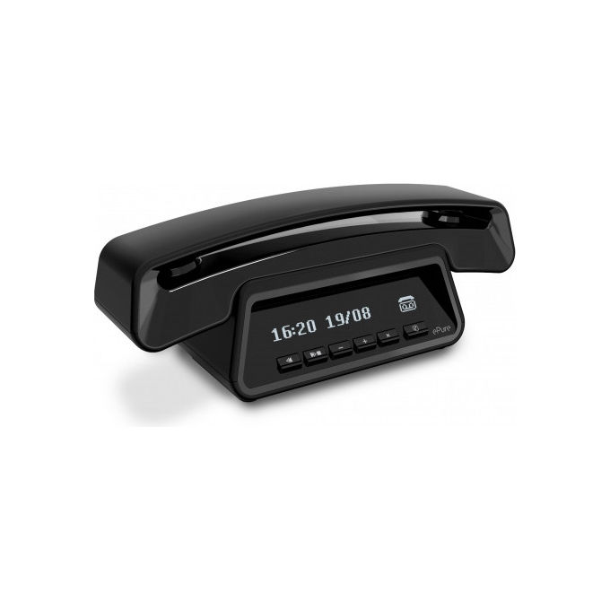 Alcatel ePure 3 Premium Telefono Cordless DECT Nero