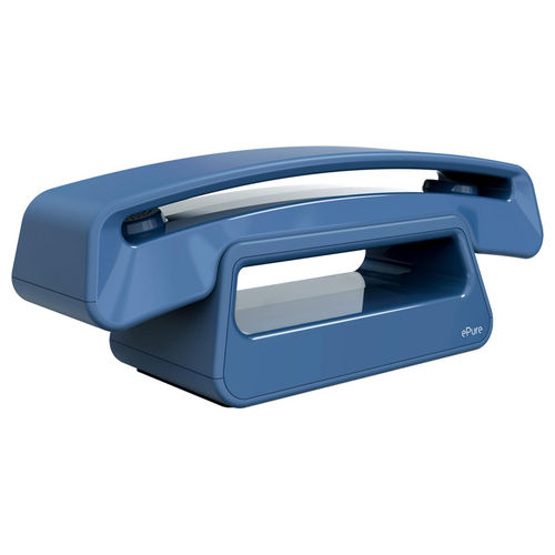 ePure Iconic Telefono Fisso Cordless Blu con Vivavoce