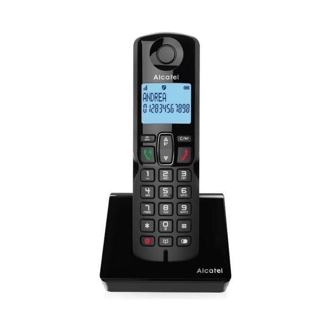 Alcatel S280 Duo coppia Cordless Nero