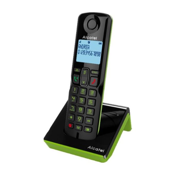 Alcatel S280 Telefono Cordless DECT con Blocco delle Chiamate Indesiderate 3 Tasti di Memoria Diretta
