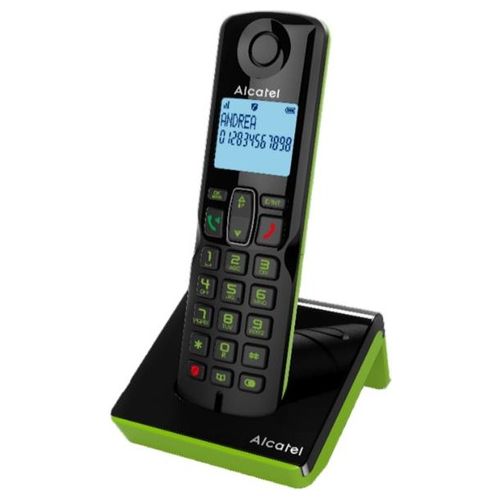 Alcatel S280 Telefono Cordless DECT con Blocco delle Chiamate Indesiderate 3 Tasti di Memoria Diretta