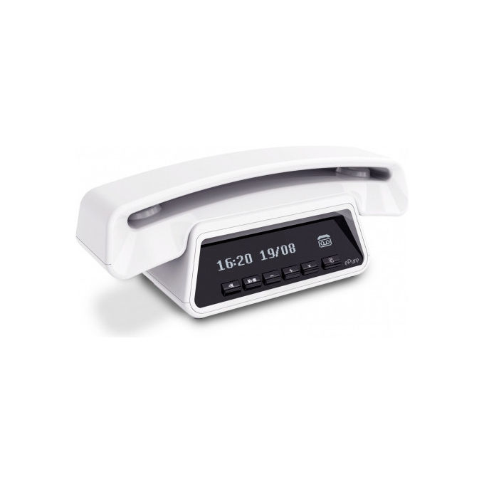 Alcatel Telefono Cordless DECT ePure#3 Premium Identificatore di Chiamata Bianco