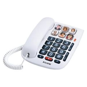 Alcatel Tmax10 Telefono Fisso Bianco