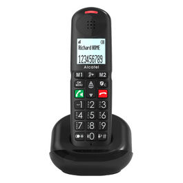 XL685 Duo Telefono Cordless con Identificativo di Chiamata Nero
