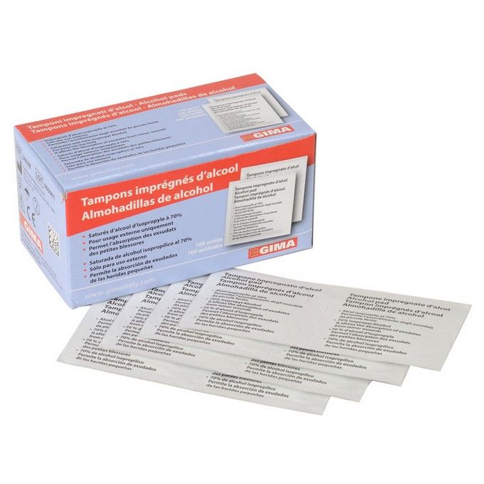 Alcomed Alcohol Pads Scatola