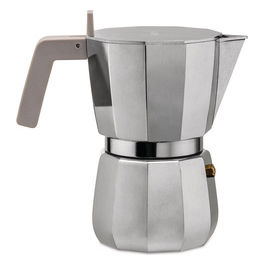 Moka Caffettiera 1 Tazza Grigia in Alluminio