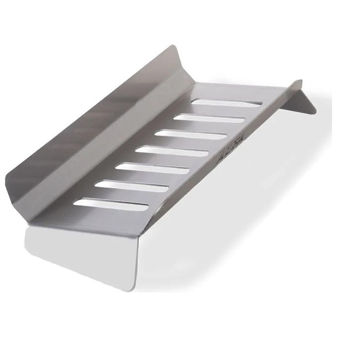 Alfa Forni HYB-01-005 Paralegna per Forni a Legna 37 cm in Acciaio Resistente a Temperature Elevate (37x20 cm) colore Nero