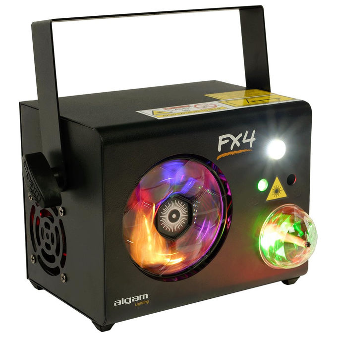 Algam Lighting FX-4 Proiettore 4-in-1 Effetti LED