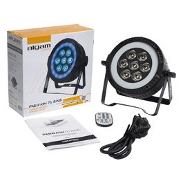 Algam Lighting, ParWash 76 Ring Led, Faro Led RGBW, Effetto Anello Rotante