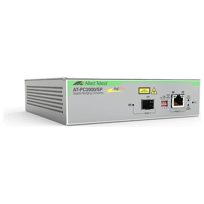 Allied Telesis AT-PC2000/SP-60 Convertitore Multimediale di Rete 1000Mbit/s 850 Nm Grigio