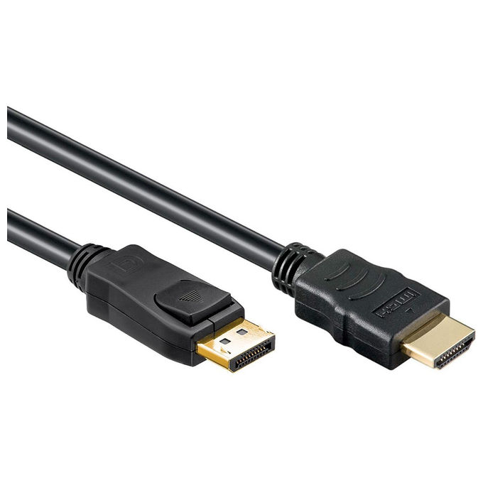 Allteq, Cavo Adattatore Video DisplayPort HDMI Tipo A, Blu