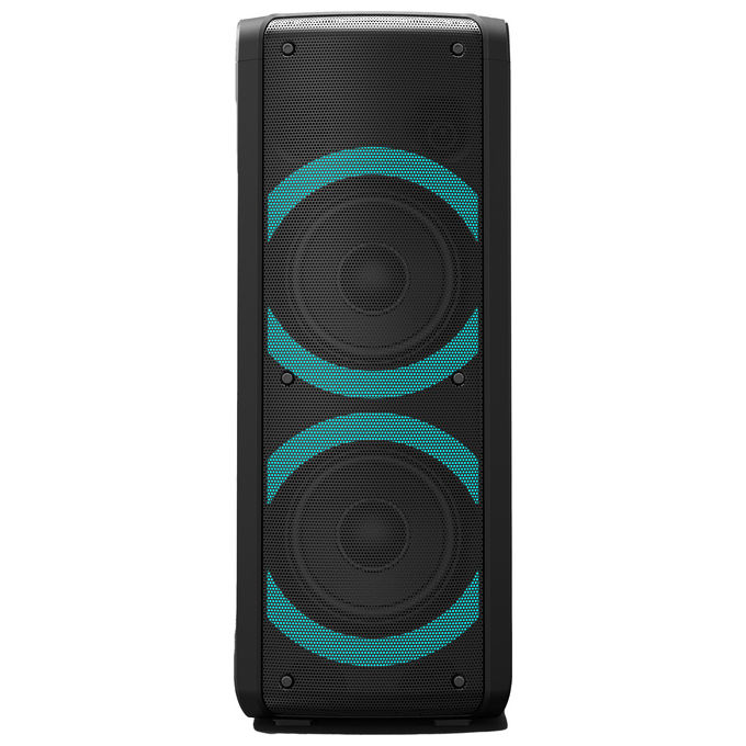 Denver BPS-352 Altoparlante Portatile Stereo Bluetooth 300 W con LED Multicolore colore Nero