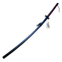 Altri, Katana Ornamentale Naruto Sasuke Uchiha, Lama Bamboo, Nera