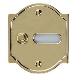Cl1 Campanello 1 Pulsante Ottone Lucido