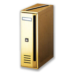 Cassetta Postale Cubo C6ro Sabbia Design Elegante Resistente agli Agenti Atmosferici per Esterni