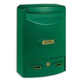 Europa Maxi Cassetta Postale Verniciata Verde