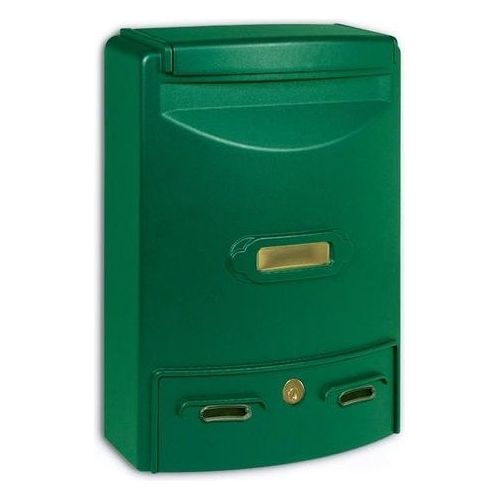 Alubox Europa Maxi Cassetta Postale Verniciata Verde