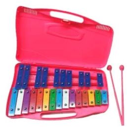 MT25-C-PK Metallofono Cromatico 25 Note Rosa