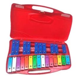 MT25-C-RD Metallofono Cromatico 25 Note Rosso