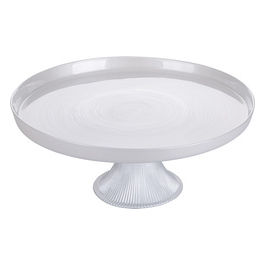 ALZATA RIGHE 28CX12CM COLORE BIANCO