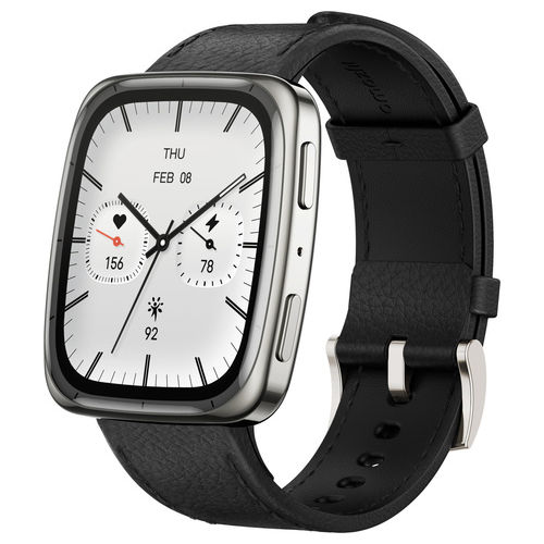 W2434GL2N Active 2 Square Smartwatch AMOLED 1.75" GPS NFC 5ATM Vetro Zaffiro Batteria 10 giorni colore Nero
