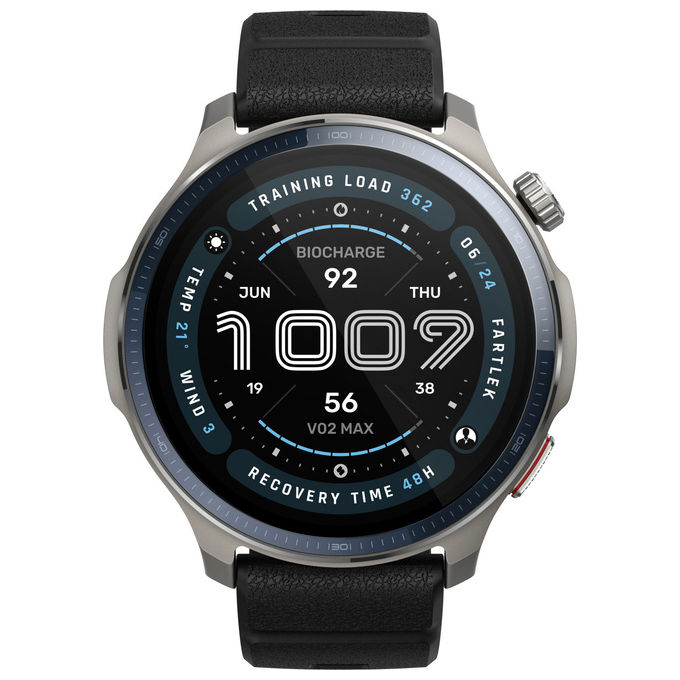 Amazfit balance 2 smartwatch 47mm 1,5 amoled mappe offline gps dual band oltre 170 modalitÀ sportive, hyrox e golf, allenamento di forza, cardio & sonno per android e iphone