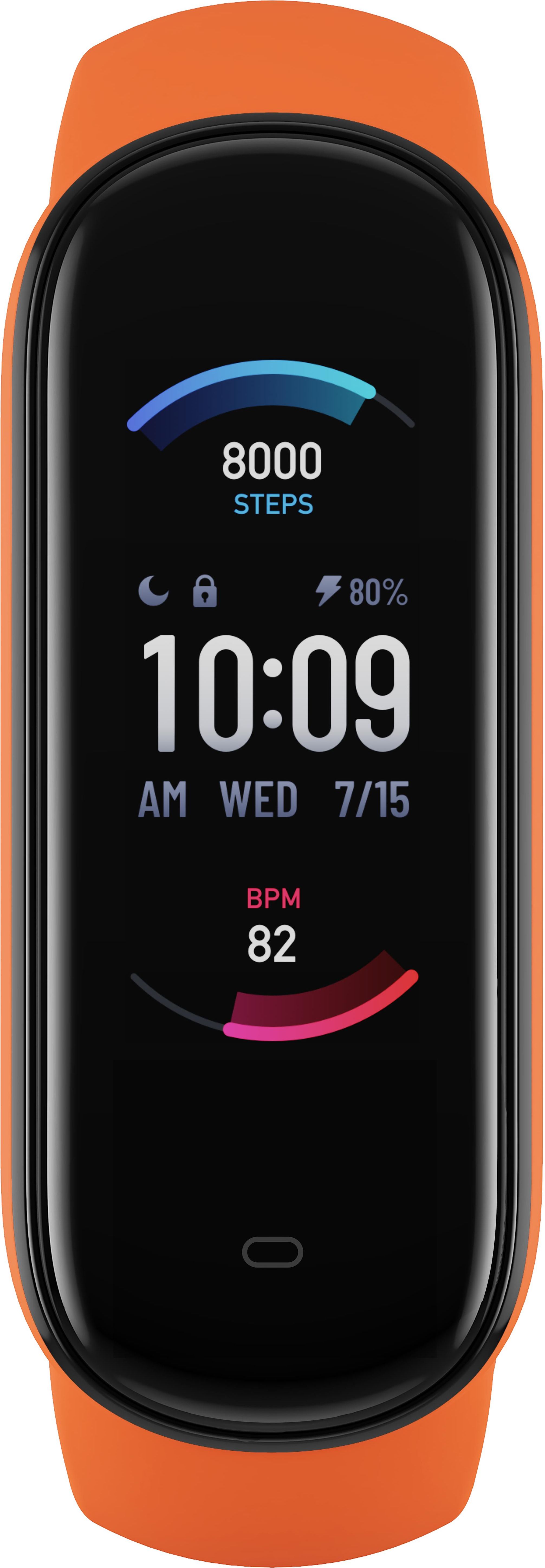 Amazfit Band 5 Smartwatch Tracker Fitness Orologio Sport Smartband con Alexa Integrato Impermeabile Aranciane