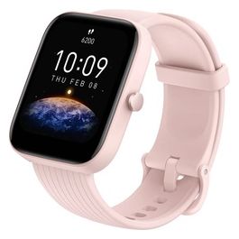 Bip 3 1.69'' Sport & Salute elevata autonomia impermeabile 5atm compatibile iOS/Android Pink