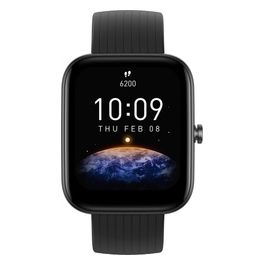 Bip 3 Pro 1.69'' Sport & Salute elevata autonomia impermeabile 5atm compatibile iOS/Android Black