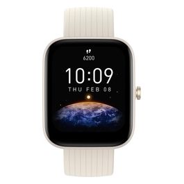 Bip 3 Pro 1.69'' Sport & Salute elevata autonomia impermeabile 5atm compatibile iOS/Android Cream