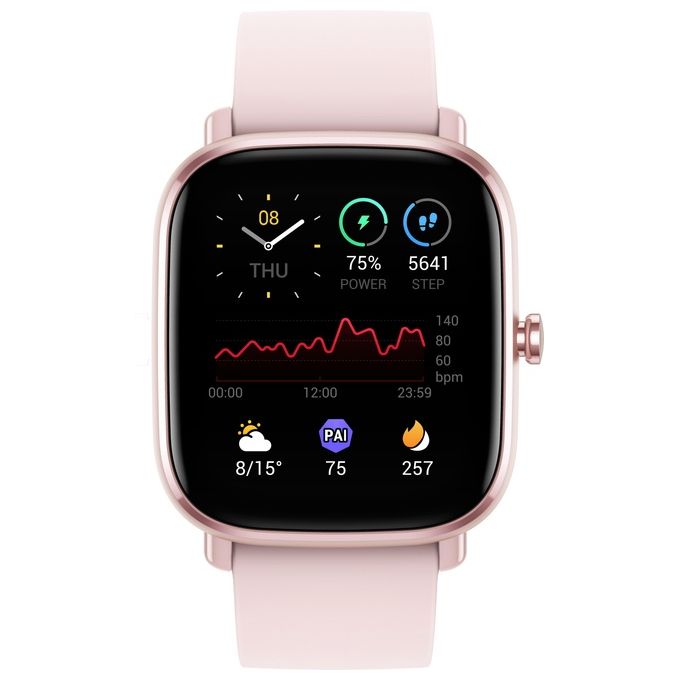 Amazfit GTS 2 Mini Smartwatch Orologio Intelligente AmoLed 155'' 5 ATM Impermeabile Rosa