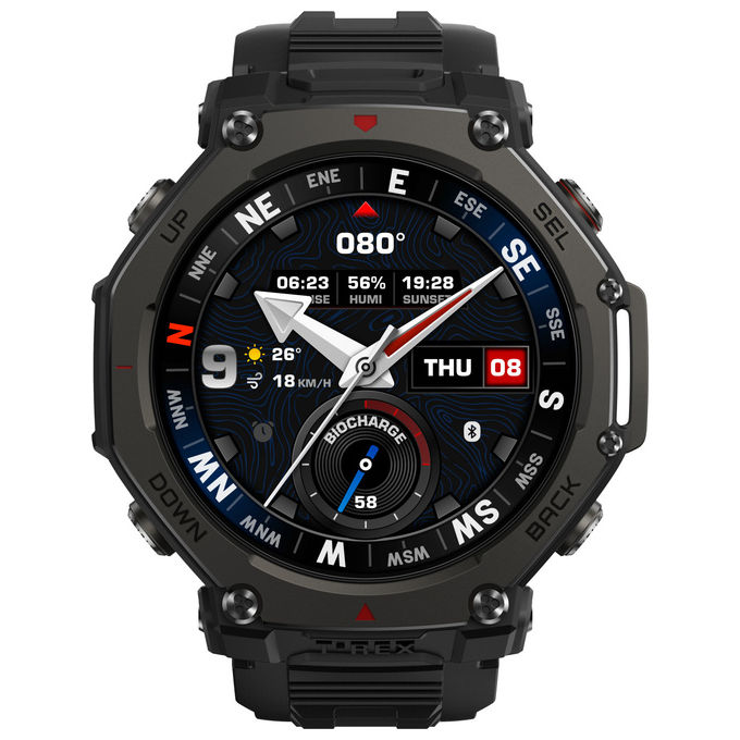 Amazfit T Rex 3 Pro Smartwatch Amoled 48mm Nero