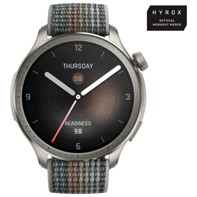 Amazfit balance smartwatch 1.5 amoled 46mm pagamento nfc ai fitness coach batteria di 14 giorni monitoraggio del sonno e della salute gps 150 modalitÀ sportive chiamate bluetooth sunset grey