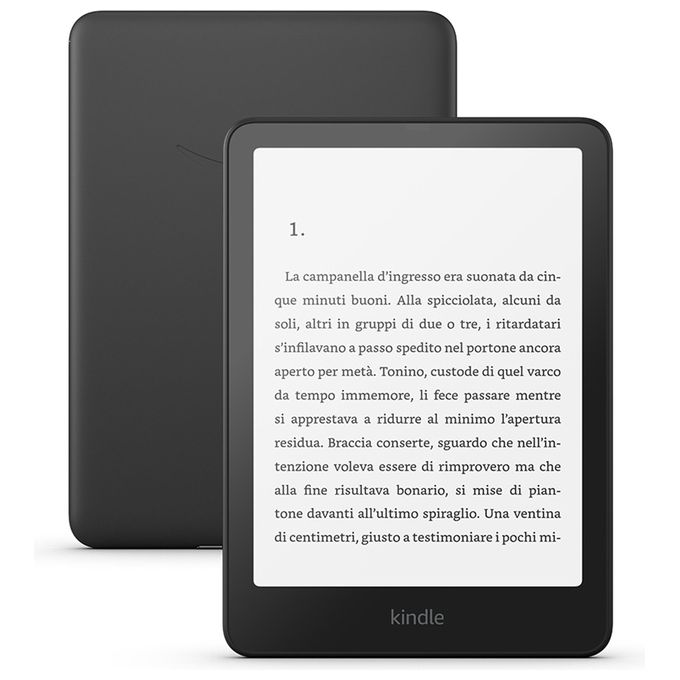 Amazon Ebook Kindle Paperwhite 12 Generazione con Pubblicita'