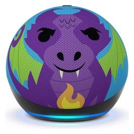 Amazon Echo Dot 5 Kids Dragon Design