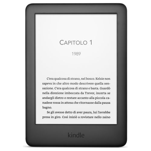 Amazon New Kindle E-Reader 6" Touch Screen 4Gb Wi-Fi Nero