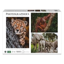 Famiglie di Animali Selvatici 3 Puzzle da 1000 Pezzi Donal Boyd