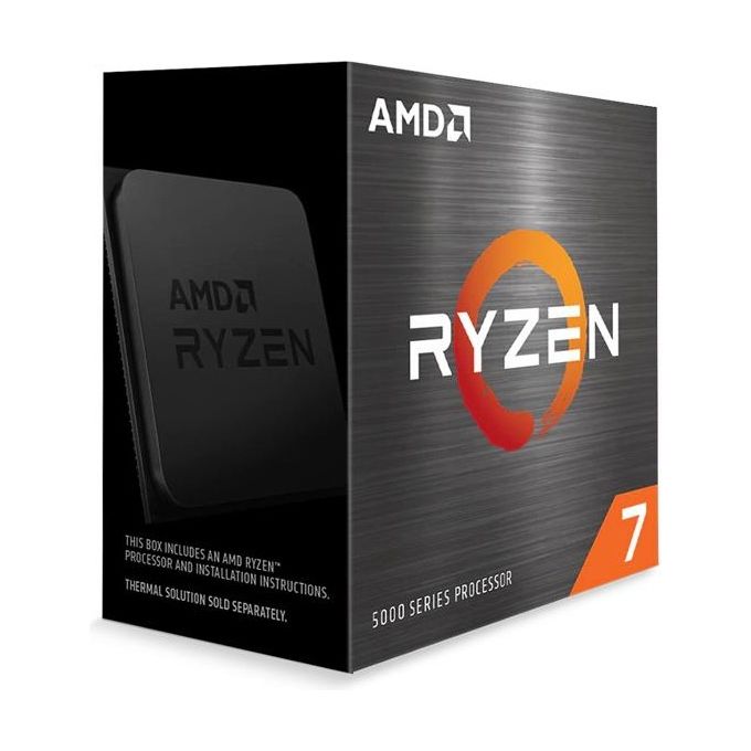 AMD Processore Ryzen 7 5800X (8C/16T, 36MB di cache, fino a 4,7 GHz Max Boost)