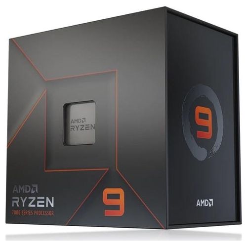 Amd Ryzen 9 7900X - Processore, 12 Core/24 Thread, ‎Socket AM5, Architettura Zen 4, 76 Mb L3 Cache, 170 W Tdp, Nero
