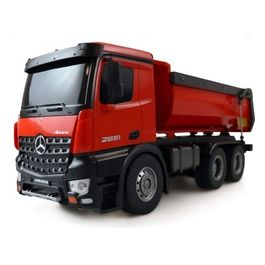 Mercedes-Benz Arocs Licenza Camion Ribaltabile RTR Rosso 2.4GHz