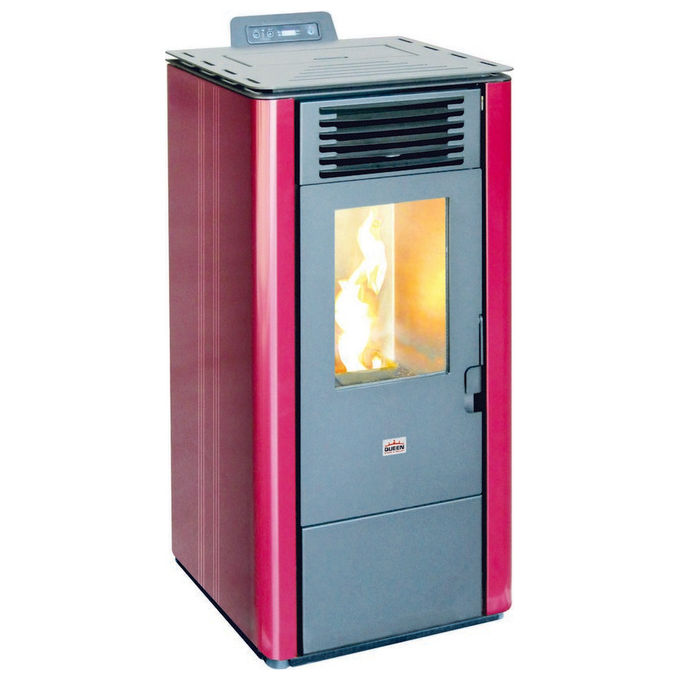 Amg Stufa Pellet Queen 8 Nera