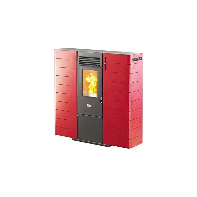 Amg Stufa Pellet Queen Slim10 Bordeaux Canal