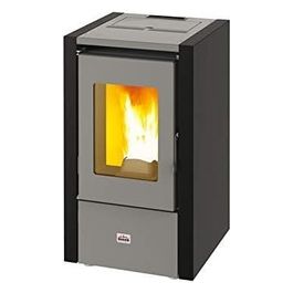 Queen Mignon 6 Stufa a Pellet Nero
