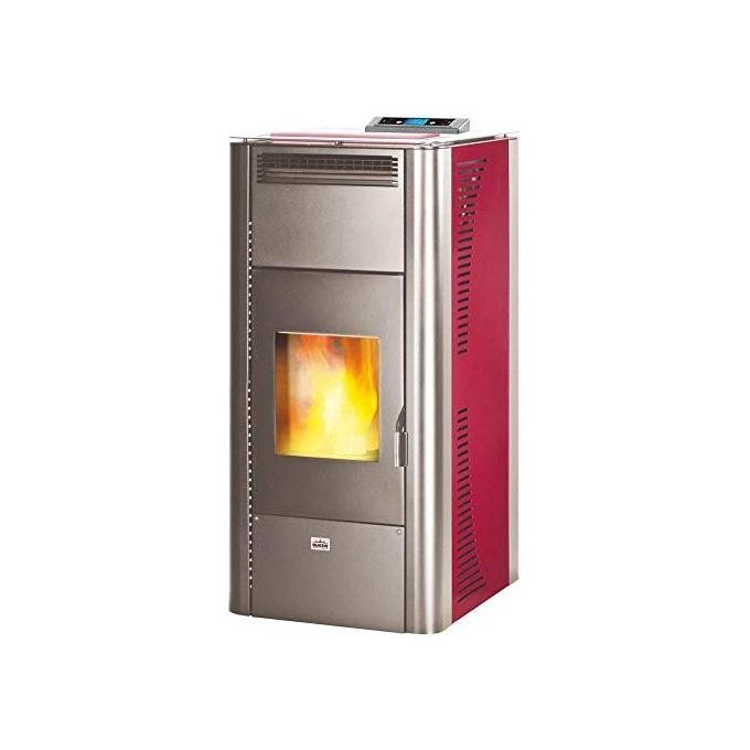Amg Termostufa A Pellet Queen Idro 24 Bordeaux