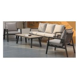 BRH 10114 3 Set Esterno Alex Grigio e Beige