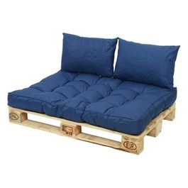 Amicasa Cuscino per Panca Blu Denim