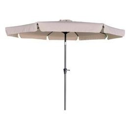 Ombrellone Alluminio Riccione 3mt Grigio/Ecru
